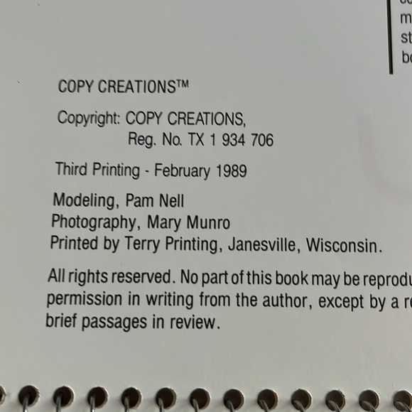 NWT Copy Creations BOOK 1989 Copy Your Own Clothes That Fit Make Patterns Sewing - Picture 4 of 17